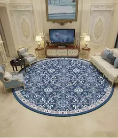 Imagem do Tapete Home Retro americano para sala de estar, área grande, tapete antiderrapa