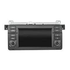 Rádio do carro para bmw e46 m3 318/320/325/330/335 rover 75 coupe com tela multimídia de navegação gps automática sem fio carplay dsp - comprar online