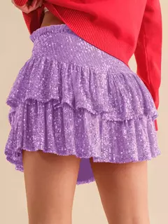 Mini saias plissadas de lantejoulas de cintura alta para mulheres, festa africana, roupas de noite, roupas sensuais dashiki, primavera, verão, 2022 - Wolf Magazine