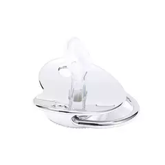 Coração Rhinestone Chupeta dos bebês com tampa, infantil Chupeta, mordedor, Silicone manequim bico, chuveiro recém-nascido, luxo, Bling na internet