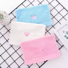Toalhas de banho de algodão bonito para bebê, Toalha absorvente macia para crianças, Toalha para crianças, Toalha de banho, 50x25cm - comprar online