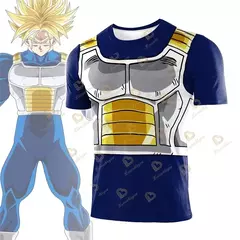 Imagem do 3D Dragon Ball compressão t-shirt, engraçado jogo casual t-shirt, roupas de fitness, Cool Cartoon Tops, moda verão, novo