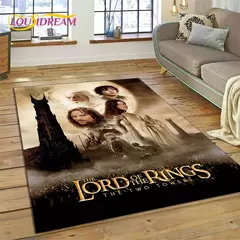 3D L-Senhor dos Anéis filme HD tapete, decoração antiderrapante para sala de