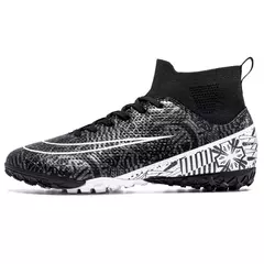 Botas longas de futebol para homens, grama infantil, TF, FG Training Soccer Shoes, tênis esportivos profissionais, tênis de futebol ao ar livre na internet