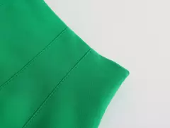 Willshela-Calça reta de cintura alta feminina, calça de zíper frontal, comprimento total, moda feminina chique, vintage