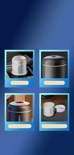 Imagem do Mini umidificador de ar elétrico, USB, Difusor de Aroma, Purificador de Óleo Essencial, Névoa, Carro, Casa, Quarto, 180ml
