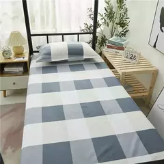 Imagem do Lençóis modernos de algodão poliéster, Roupa de cama, Colcha para cama de solteiro, Tecido caseiro, 120x210cm, 1pc