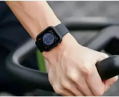 Caixa de vidro e pulseira para Apple Watch, Apple Watch Band, Protetores de Tela, iWatch Series 8, 7, 6, SE, 5, 4, 42mm, 44mm, 41mm, 40 milímetros, 38 milímetros, 45 milímetros, 49 milímetros na internet