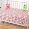 Folha de algodão lavável berço, Impermeável bebê urina Mudando Mat, Reutilizável infantil fralda Pad Cover, Recém-nascido cama colchão fralda