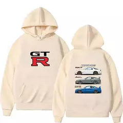 Hoodie inicial dos homens D GTR Skyline R34, Hoodie gráfico, Pullovers de moletons, Roupas Masculinas, Essencial para Outono, Novo, Y2k - loja online