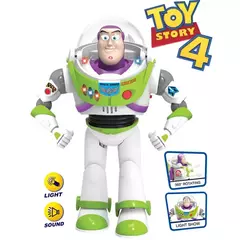 Imagem do Toy story buzz lightyear modelo brinquedos pixar elétrico andando robô boneca figura de ação brinquedo presente aniversário brinquedos modelo para crianças