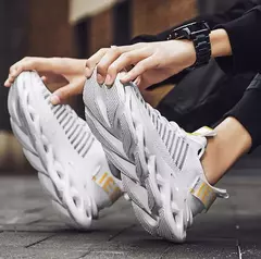 Tênis de malha respirável masculino, Sapatos casuais volumosos, Luxo, Clássicos, Tendências originais, à venda, Primavera, Outono, 2022