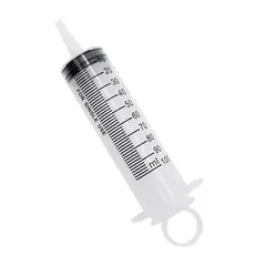 Seringa de medição para alimentação animal, Glue Filling Plastic Seringa, Nutriente estéril sem rega por agulha, 100ml na internet