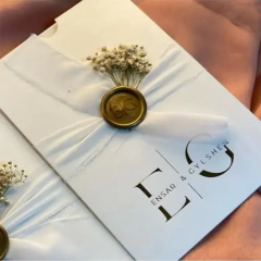 Envelope de convite personalizado, porta-cartões de casamento personalizado, envelope de bolso em branco 50 conjuntos na internet