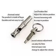 Dog Training Whistle Stop Barking Dispositivo, ultra-sônica flauta, silencioso, ferramenta de controle, Puppy Train Keychain, Pet fornecimentos na internet