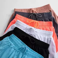 LL-Yoga Fitness Calças Femininas, Cintura Alta, Hip Lifting, Respirável, Esportes, Corrida, Bola de Tênis, Verão, Novo, 2024 na internet
