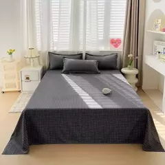 Lençóis de cama macios de alta qualidade, lençóis queen size, top de impressão, gêmeo, rainha, rei, lençóis planos, colcha - Wolf Magazine