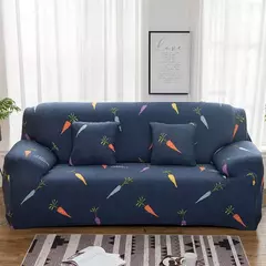 Tampa colorida elástica do sofá para a sala de estar, tudo incluído, poeira-prova, antiderrapagem, tampa universal do sofá, tampas do sofá, 1, 2, 3, 4 Seater - loja online