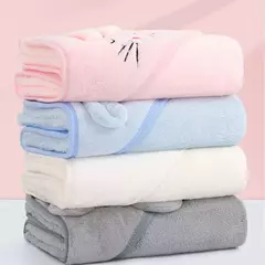 Roupão quente para animais de estimação, outono e inverno, secagem rápida, toalha para cães, microfibra absorvente, toalha de banho para animais de estimação na internet