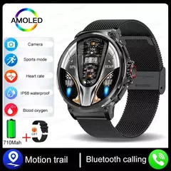 2025 novo xiaomi masculino relógio inteligente 710ma grande bateria relógio de saúde rastreamento 1.85 polegadas bluetooth chamada música relógio inteligente