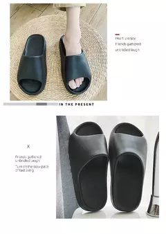 Alta qualidade eva macio grosso sola chinelos feminino verão moda usar chinelos casa sandálias sapatos de praia masculinos