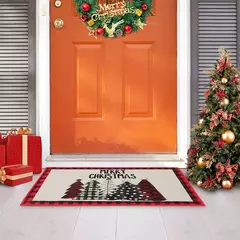 Tapete ao ar livre da porta do Natal, tapete de Papai Noel, casar decorações do Natal para a casa, ornamento do Xmas, presentes do ano novo, 2025, 2025