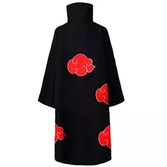 Naruto uchiha itachi cosplay trajes anime longo manto casaco robe trincheira ninja halloween carnaval festa grupo roupas capa presentes na internet