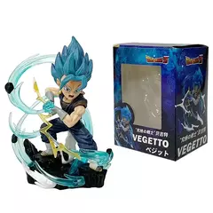 10cm versão q dragon ball z anime estatueta wcf vegeta figuras de ação mini estatueta vegetto pvc modelo brinquedos coleção crianças presentes - comprar online