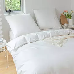 Alta Qualidade Algodão Duvet Cover Set, 100% Tecido Real, Duplo, Rainha, Rei, Colcha, Roupa de cama, 500Tc, 2 Pcs, 3Pcs - loja online