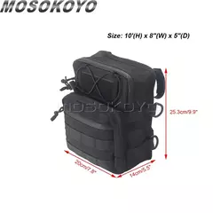Bolsa estilo clube para guidão de barra de viagem, bolsa com alça + alforje essencial para harley dyna street bob fxbb softail sportster - Wolf Magazine