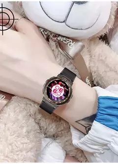 MELANDA-Sport Smart Watch para Mulheres, Chamada Bluetooth, IP68 Impermeável, Rastreador De Fitness, Monitoramento De Saúde, IOS, Android, MK60