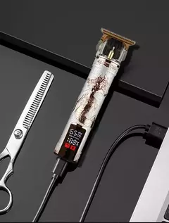 2024 barbeador elétrico profissional para homens navalha para homens cortador de barba aparador barbeiro máquina de barbear t9 máquina de cortar cabelo dropshipping - comprar online