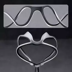 Imagem do Óculos de leitura de bloqueio de luz azul para homens e mulheres, quadro óptico ultraleve óculos quadrados liga de titânio TR90