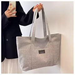 Bolsa de lona de grande capacidade sacola de trabalhadores de escritório pendulares, uma bolsa de ombro, nova, 2020, Ins - Wolf Magazine