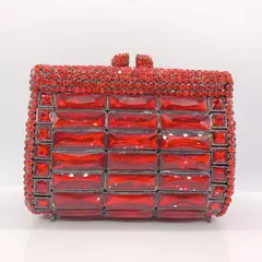 Bolsa de cristal strass para mulheres, bolsas femininas de luxo, baile de cristal, senhora, diamante, festa de casamento, bolsas de ombro - comprar online