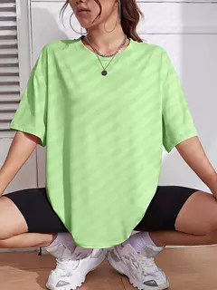 Imagem do Camiseta de algodão de manga curta feminina, macia, respirável, roupa confortável, básica, que combina, solta, feminina, fitness, monocromática