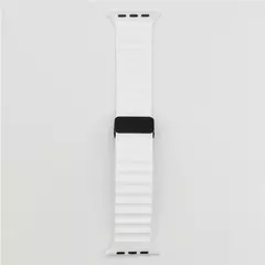 Pulseira de Fivela Magnética para Pulseira Relógio Apple, Pulseira de Silicone, Ultra 2, 49mm, 45mm, 44mm, 40mm, 41mm, 38mm, 42mm, iWatch Série 7, 6, 3 si, 8, 9