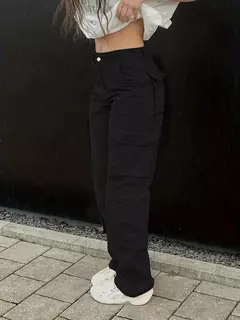 Calça jeans de cintura alta feminina, jeans casual, rua, estilo hip-hop, na moda, Y2K - Wolf Magazine