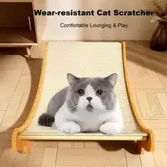 Fácil de usar produto para animais de estimação gato arranhando post sisal gato arranhando cama placa combo antiderrapante lounge móveis protetor para gatos - comprar online