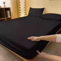 Folha de cama Matte Solid Color, Capa para quarto, Cama sem fronhas, 1 PC - loja online