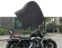 Assento traseiro para passageiro, preto, cauda macia, para harley davidson softail fat boy, trem noturno, springer 2006-2017 na internet