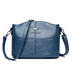 Pequena bolsa de couro PU para mulheres, bolsa crossbody, mensageiro, bolsa com zíper, bolsa de viagem feminina, moda verão, nova chegada na internet