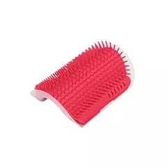 Gato scratcher massageador para gatos coçar animais de estimação escova remover pente de cabelo aliciamento mesa cães gatinho cuidados real canin acessórios