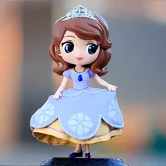 Imagem do 14-16cm princesa q posket neve branca sereia cinderela belle mulan jasmim tinkerbell aurora pvc ação figuretoy crianças presentes