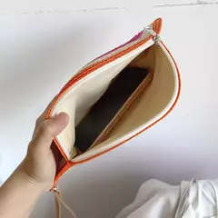 Conjunto de três peças de chapéu de palha e bolsa para mulheres, chapéu de s - loja online