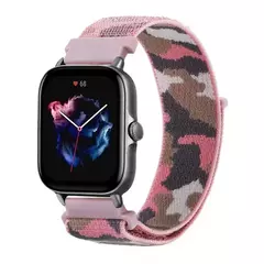 Correia de nylon para Samsung Galaxy Watch 6, 5, 4, 3, 40mm, 44mm, 5 Pro, Huawei Watch GT3-2, Amazfit GTS, GTR Correa, 20mm, 22mm