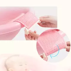 Recém-nascido Ajustável Banheira Travesseiro Assento, Cruz-Shaped Almofada, Anti-Slip Banho Do Bebê Net, Crianças Berço Do Chuveiro,... - comprar online