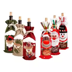 Tampa De Garrafa De Vinho De Natal, Decorações De Feliz Natal Para Casa, Ornamento De Natal, Presentes De Natal, Ano Novo 2025, 2025 - Wolf Magazine
