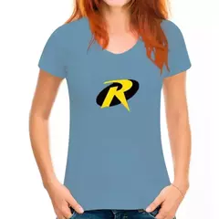 Camiseta de super-herói com Batmans Sidekick para homens e crianças, quadrinhos, logotipo Robin, moda Harajuku, camiseta clássica na internet