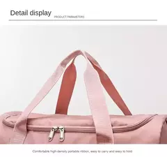 Weekender Overnight Duffle Bags com compartimento de sapato para mulheres, Carry On Travel Bag, Saco de ginástica de grande capacidade - loja online